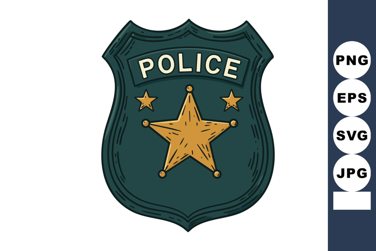 Badge Clipart Image 16