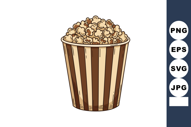 Popcorn Illustration Image 5
