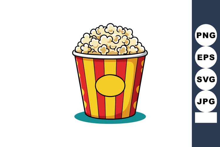Popcorn Clipart Image 6