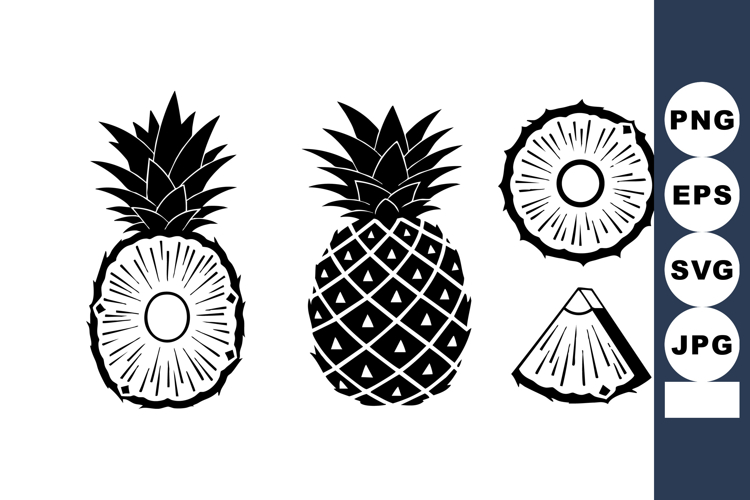 Pineapple Vector Image 5