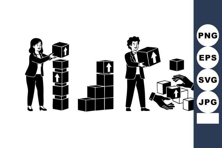 Teamwork Illustration Image 7