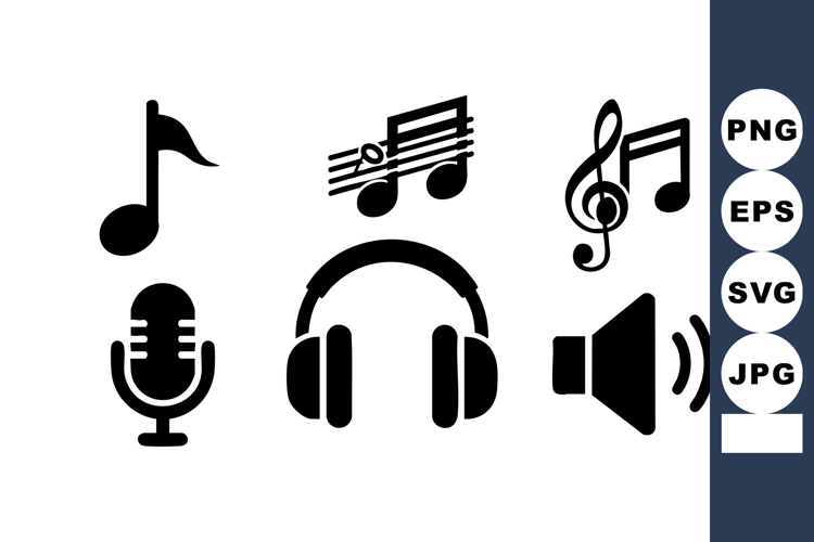 Black Notes Icon Image 3