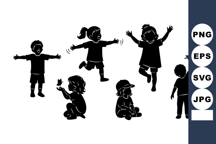 Childhood Silhouette Image 10