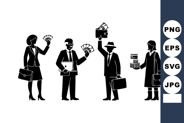 People Silhouette Image 18