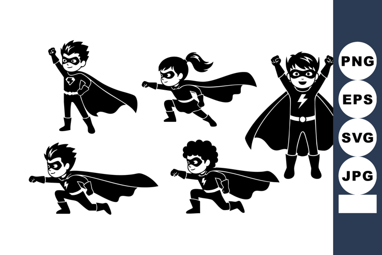 Superhero Silhouette Image 21