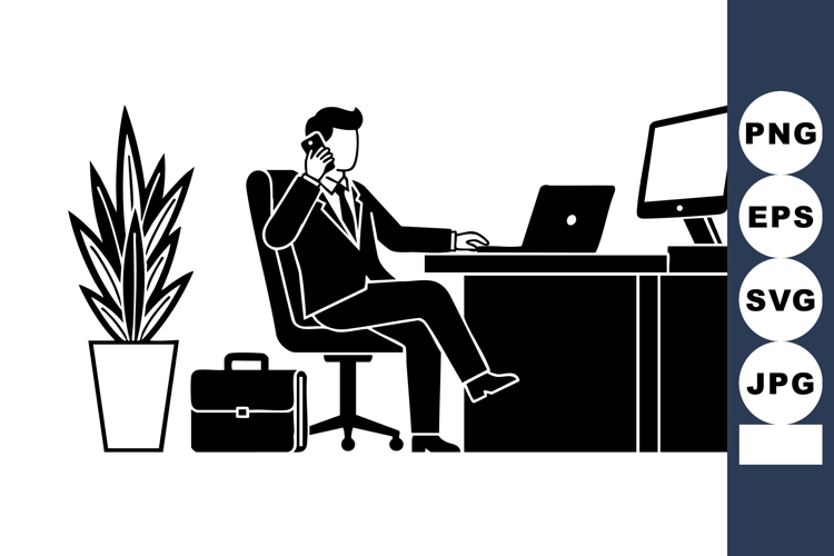 Office Illustration Image 22