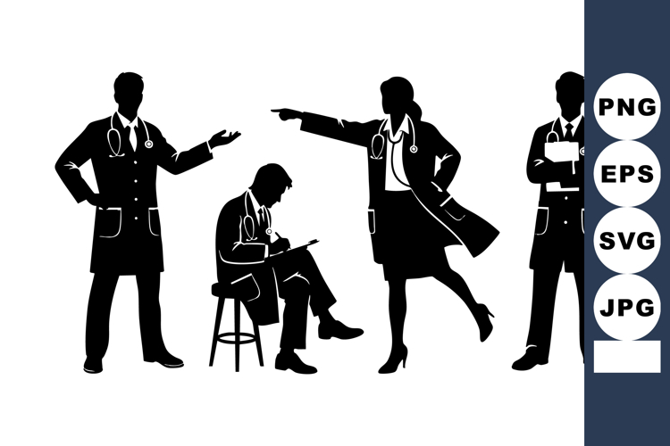 Doctor Silhouette Image 11