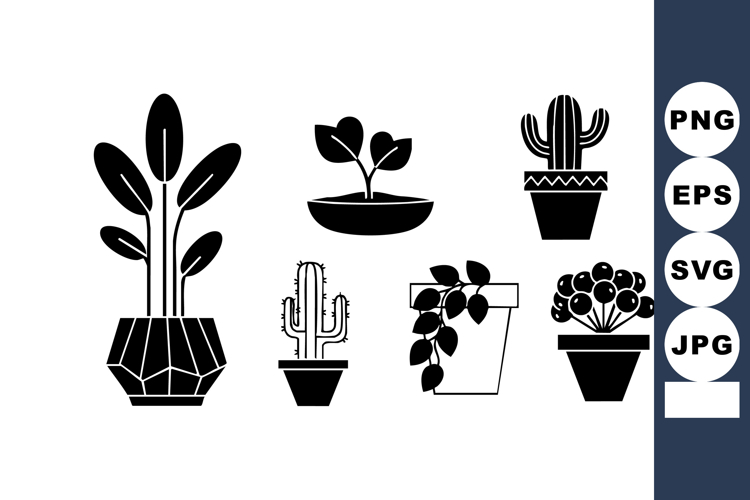Cacti Silhouette Image 13