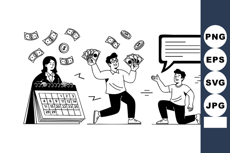 Money Illustration Image 23