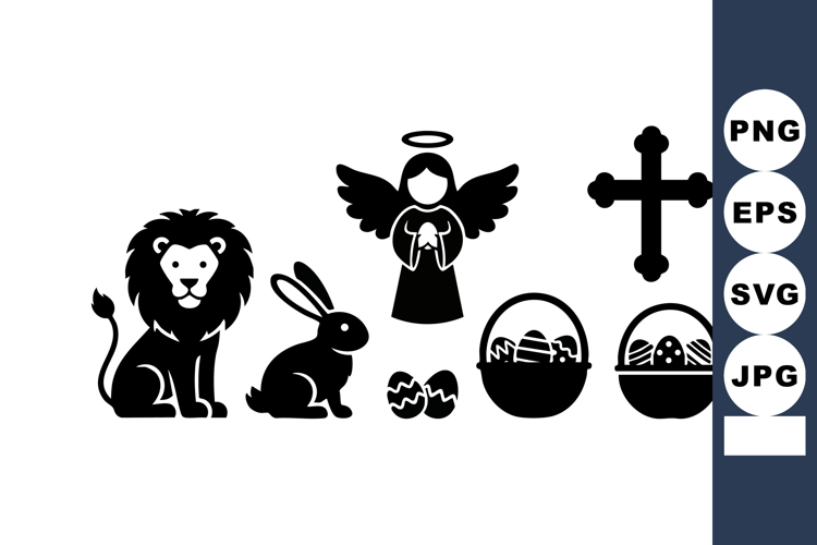 Easter Silhouette Image 10