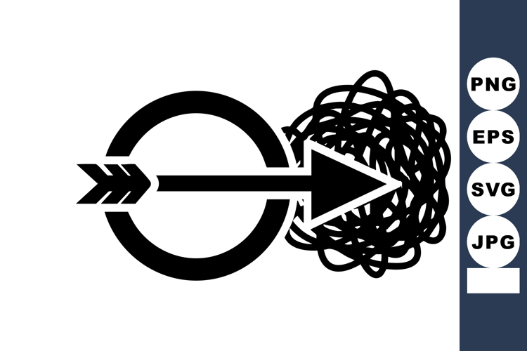 Circle Arrow Symbol Image 12