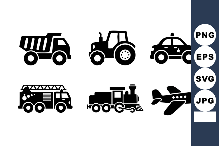 Truck Silhouette Image 22