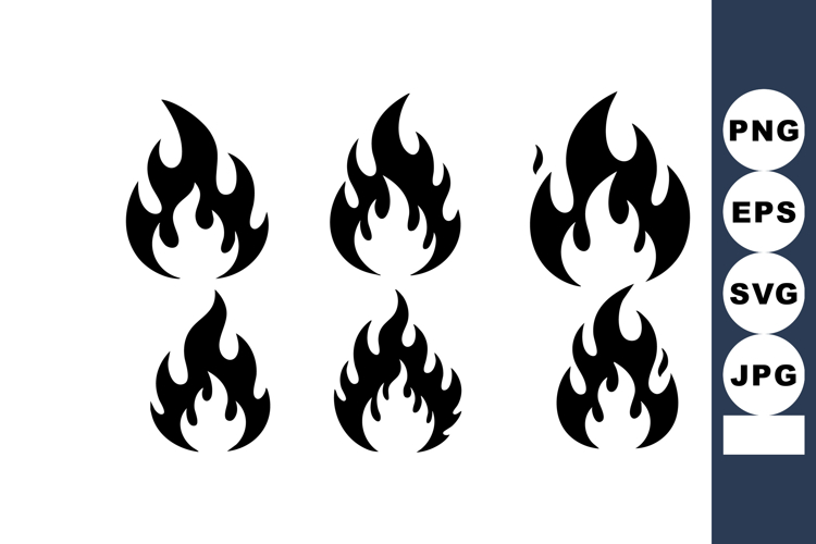 Flame Vector Image 18