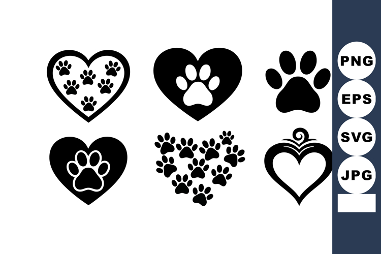 Paw Print Vector Image 9