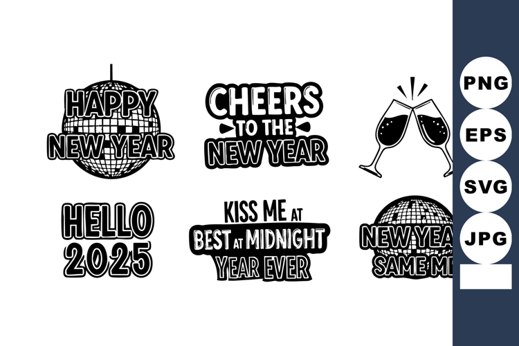 Happy New Year Svgs Image 21