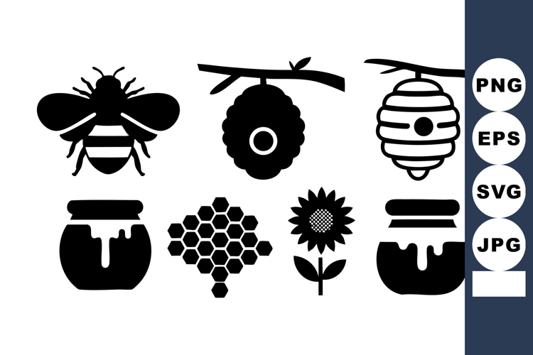 Honeycomb Vector Image 8