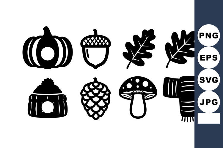 Acorn Silhouette Image 13