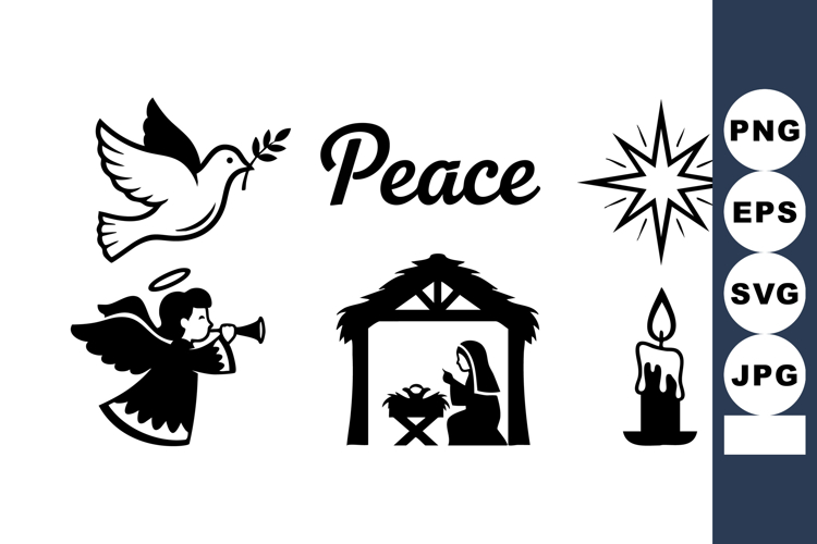 Nativity Silhouettes Image 18