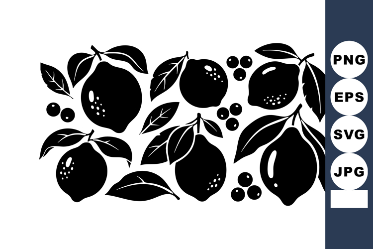 Lemon Vector Image 6