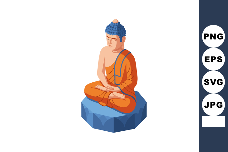 Buddha Clipart Image 4