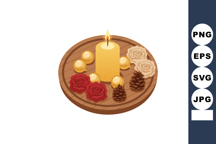 Candle Clipart Image 13