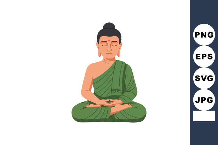 Buddha Clipart Image 3