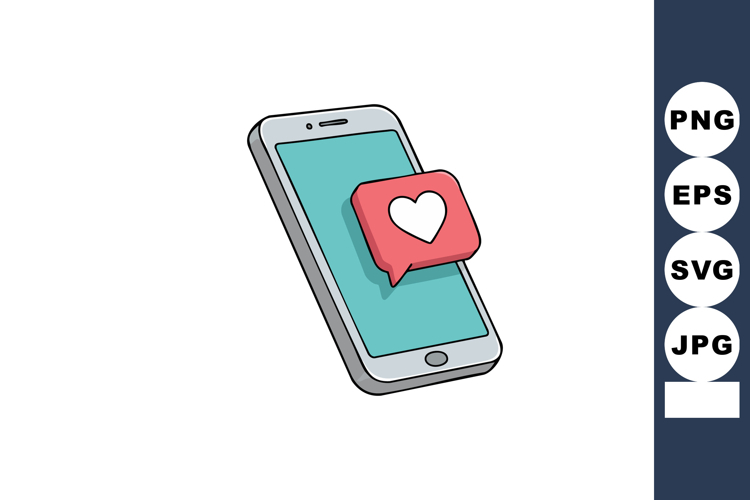 Smartphone Clipart Image 16