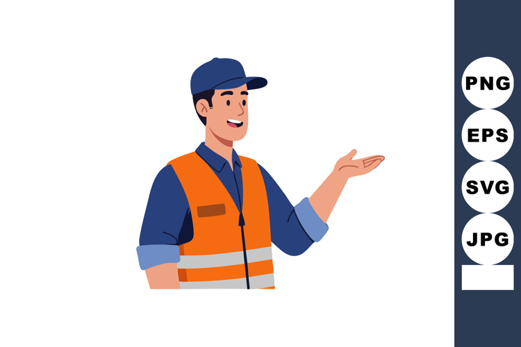 Construction Worker Clipart Image 23