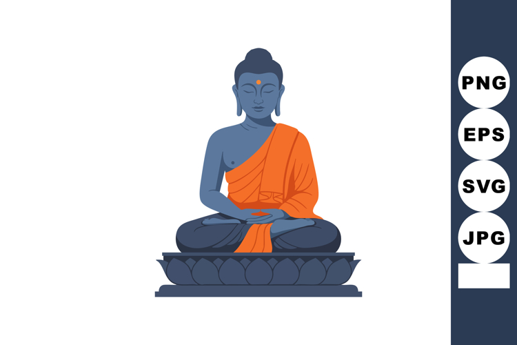 Buddha Clipart Image 2