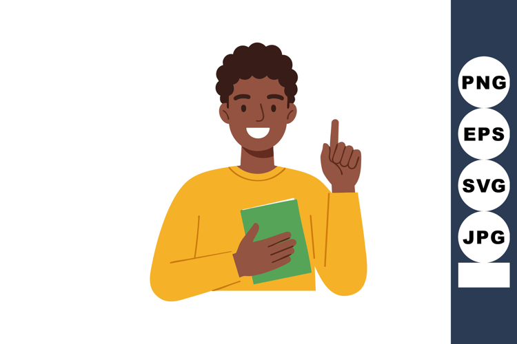 Finger Pointing Clipart Image 13
