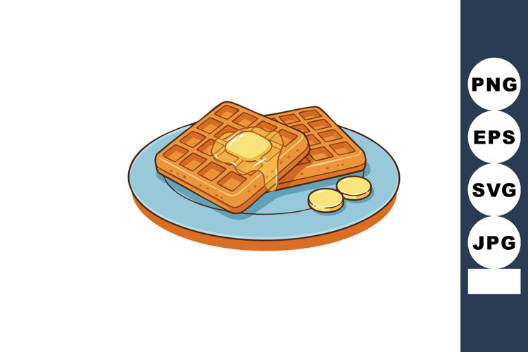 Waffles Clipart Image 5
