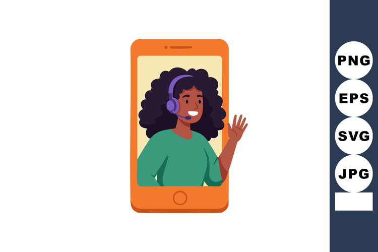Smartphone Clipart Image 10