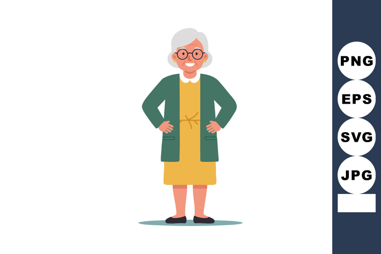 Grandmother Clipart Image 24