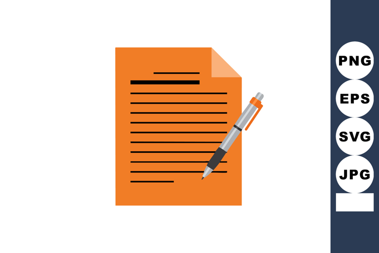 Pen Vector Image 8
