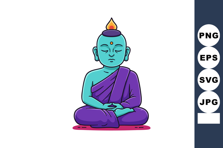 Buddha Clipart Image 7