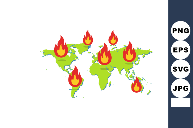Map Clipart Image 7