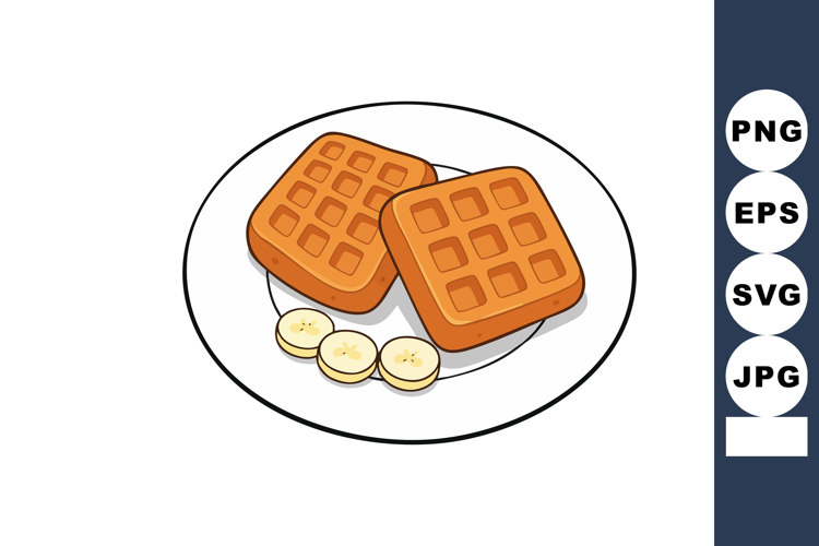 Waffles Clipart Image 4
