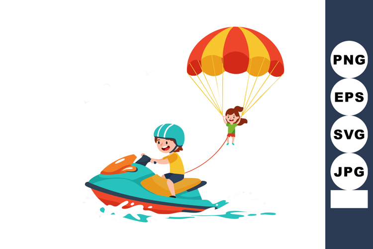 Jet Ski Clipart Image 5