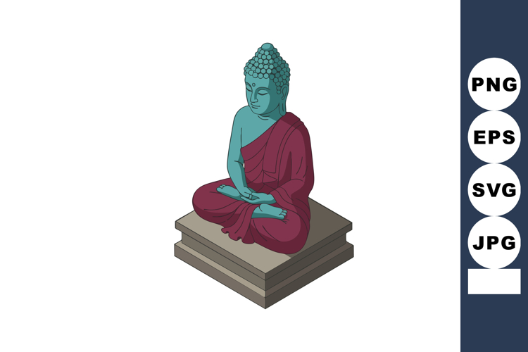 Buddha Clipart Image 6