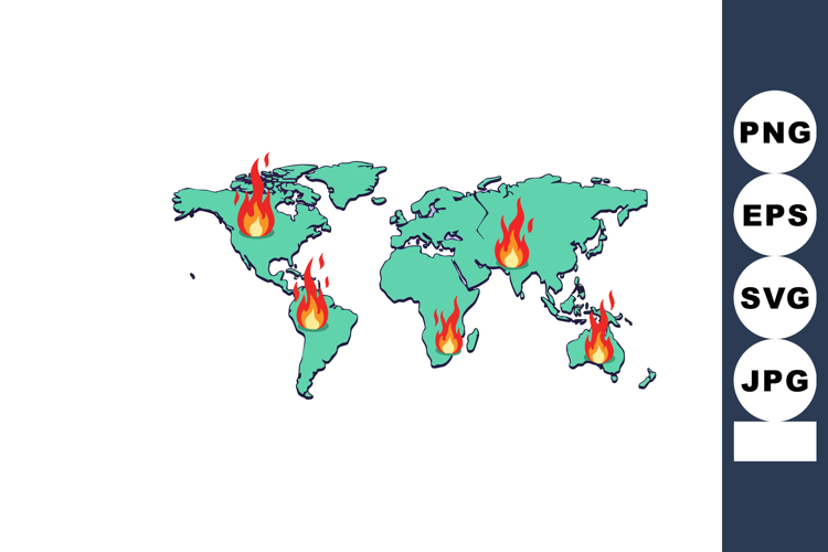 Map Clipart Image 2