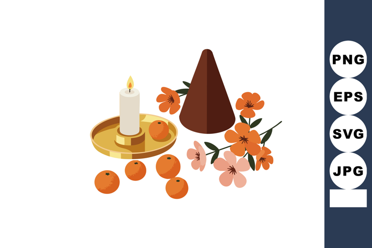 Candle Clipart Image 12