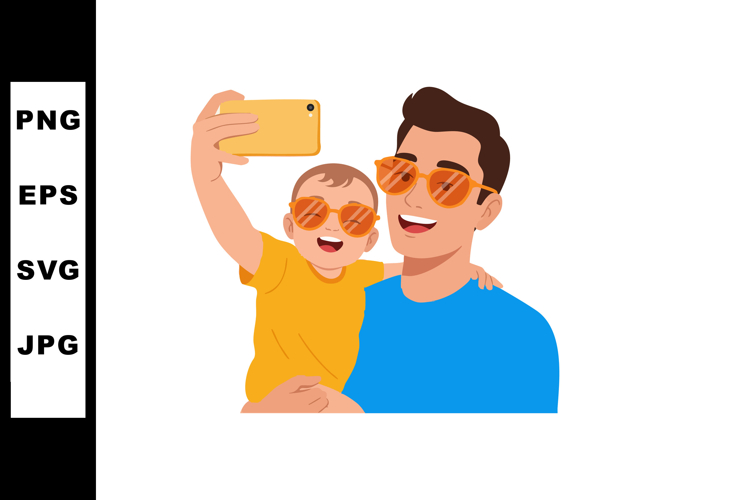 Selfie Clipart Image 6