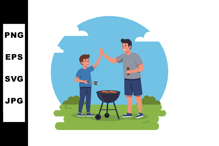 Grilling Clipart Image 24