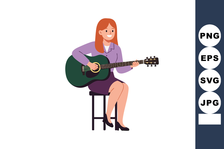 Guitar Clipart Image 18