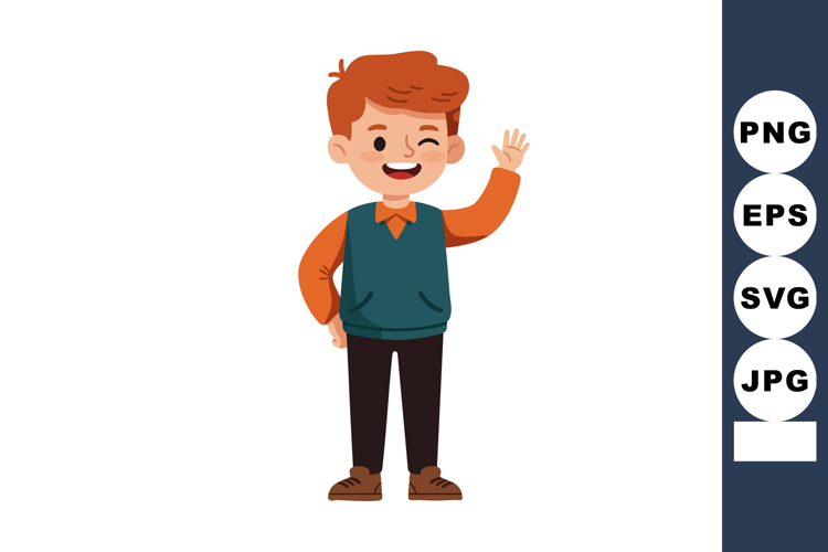 Hand Vector Image 9