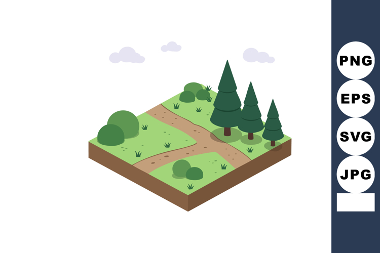Pine Trees Clipart Image 5