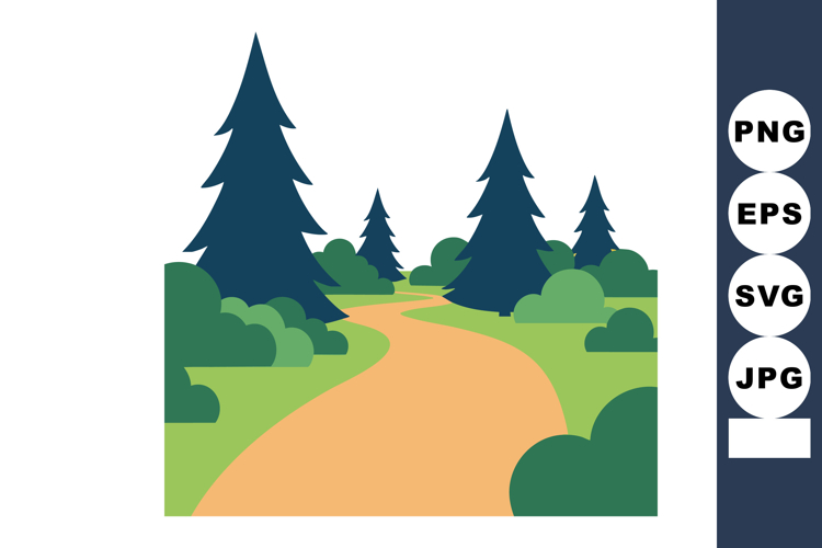Road Clipart Image 6