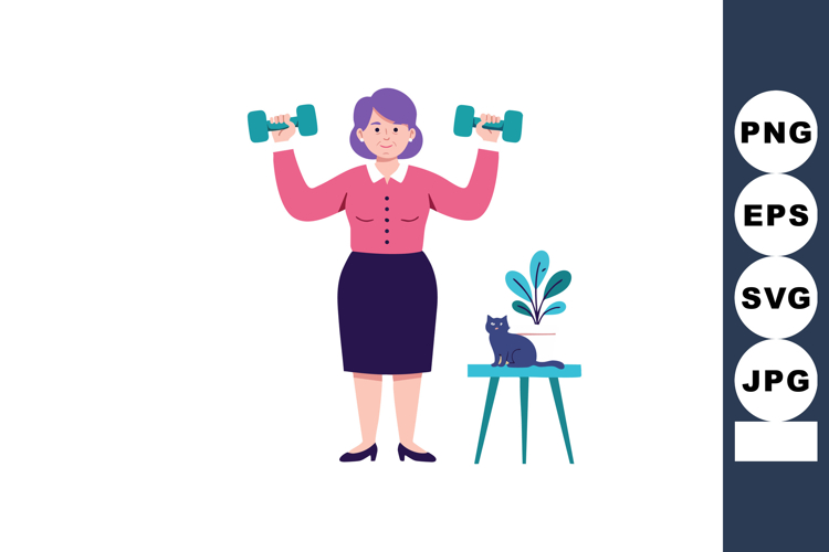 Dumbbells Clipart