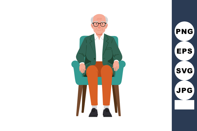 Senior Clipart Image 6