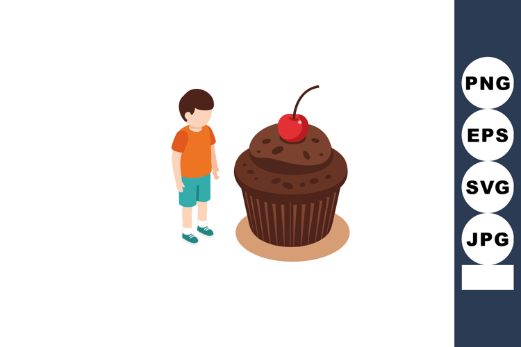 Cupcake Clipart Image 17